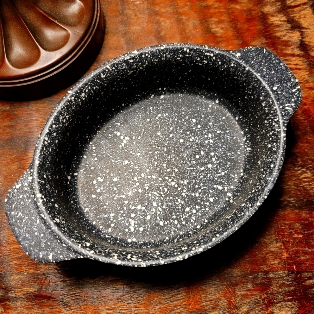 Steelite Folio Black Granite Crock 14 x 3/4 oz.